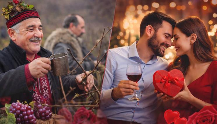 свети валентин трифон зарезан - Любов и вино в един ден! Празнуваме Трифон Зарезан и Свети Валентин