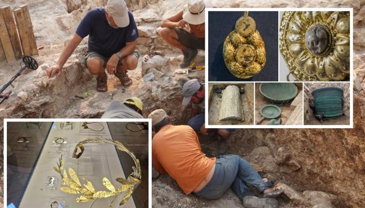 Господарят на Сакар - Господарят на Сакар погребан в злато