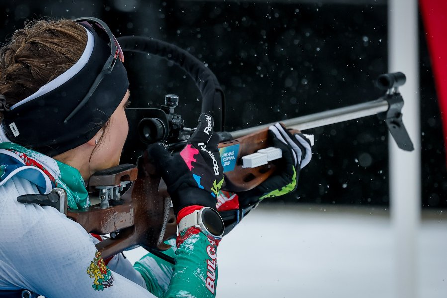 Биатлон спринт 7 5 км при жените на Зимните олимпийски1