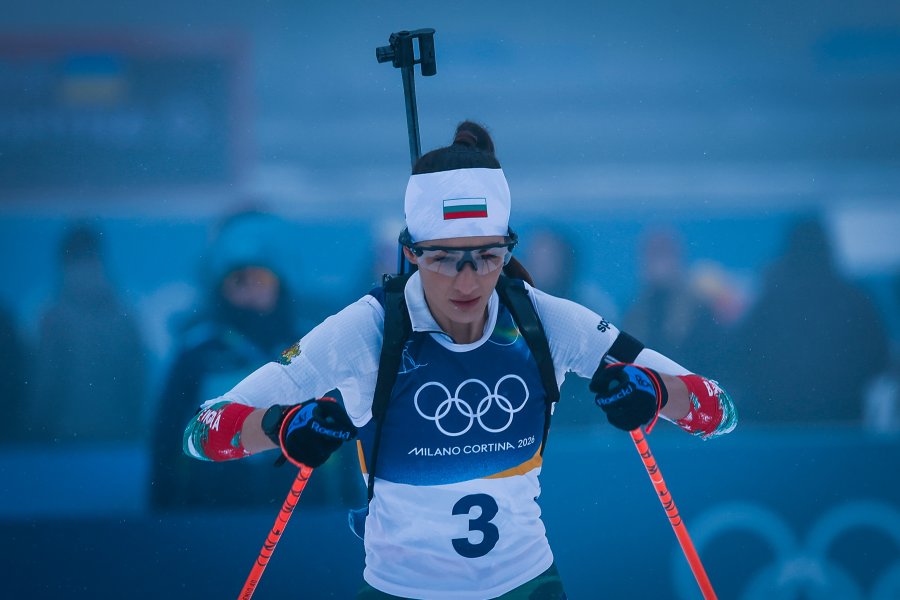 Биатлон спринт 7 5 км при жените на Зимните олимпийски1