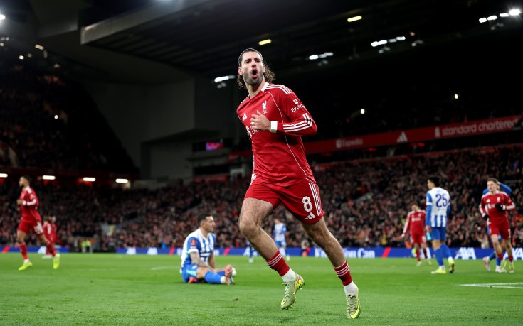 НА ЖИВО: Ливърпул - Брайтън 3:0, Салах също вкара