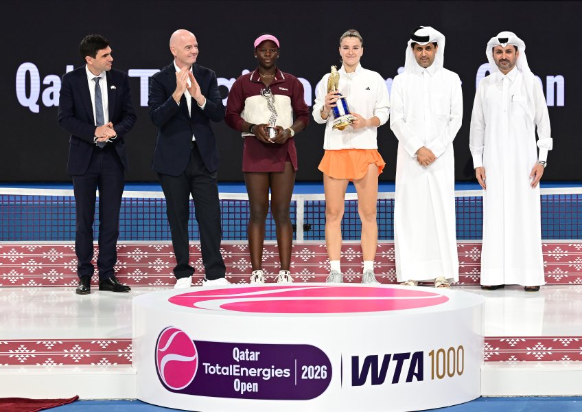 Каролина Мухова победи Виктория Мбоко и вдигна титлата в Доха1