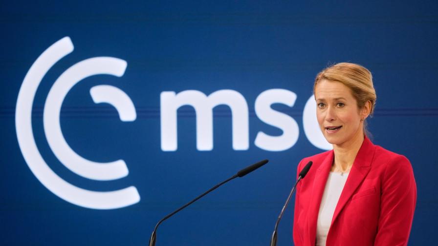 Кая Калас отхвърли твърденията на Тръмп, че Европа е заплашена да изчезне като цивилизация