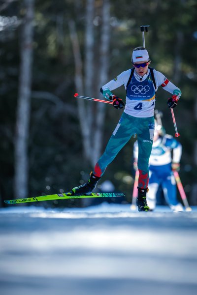 Преследване на 12 5 км в биатлона за жени с1