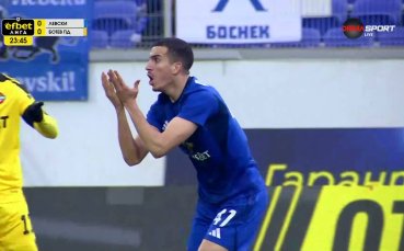 Играчите на Левски беснеят - имаше ли дузпа срещу Ботев? (видео)