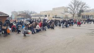 Протест в Червен бряг