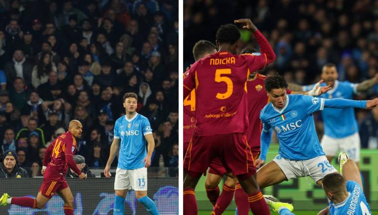 Наполи Рома - Наполи и Рома разделиха точките в шоу с четири гола