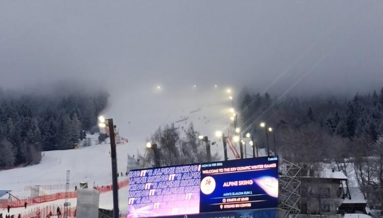 Стелвио - Мъгла и силен снеговалеж чакат Алберт и Калин за слалома в Бормио