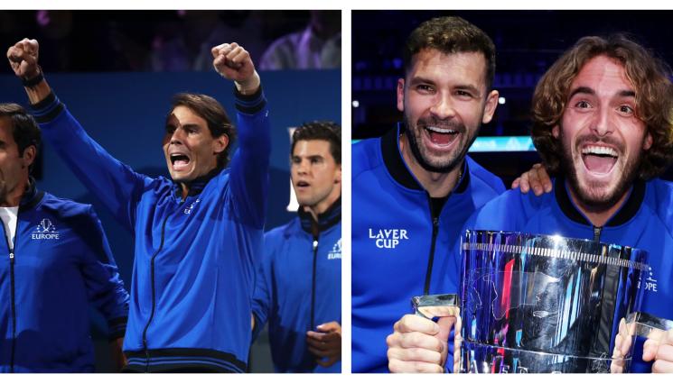 Стефано Циципас - Циципас се напил за сефте с Роджър и Рафа