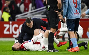 Неприятно: сезонът за нов защитник на Аякс приключи