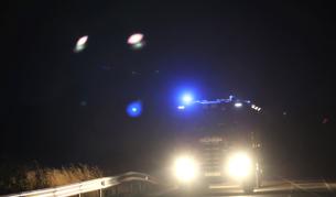 Пожар в Костинброд изпепели три автобуса и влекач