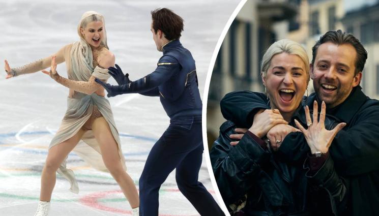 Жан Люк Бейкър Оливия Смарт - Фигуристка си тръгва от Милано с пръстен