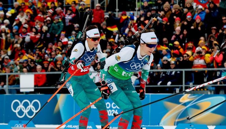 Милена Лора - Жалто за щафетата при жените в биатлона