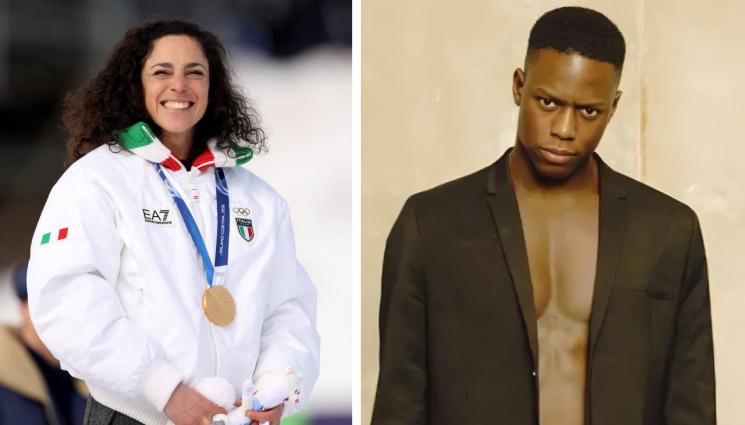 Фредерика Бриньоне Джеймс Мбайе - Бриньоне гадже със сенегалски модел