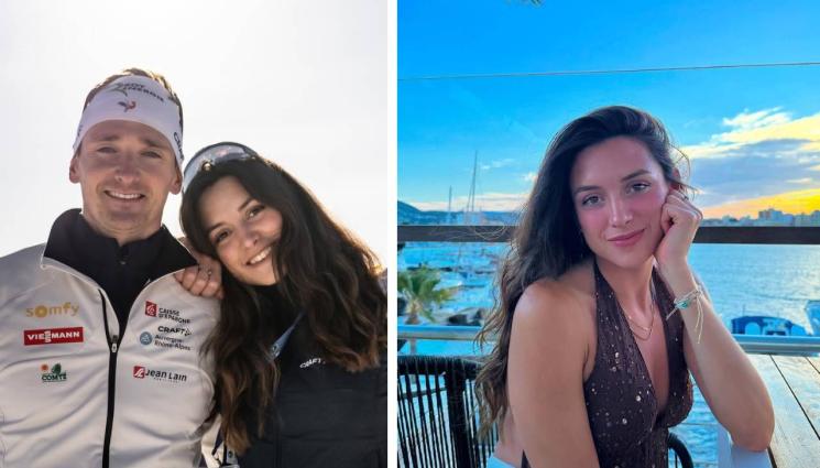 Фабиeн Клод Мария Фабрега - Красавица разцелува биатлонист на финала