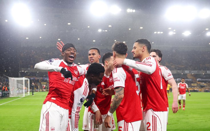 НА ЖИВО: Уулвс - Арсенал 0:1, Сака се разписа