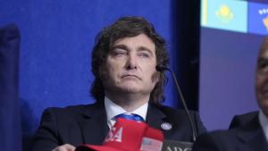 Президентът на Аржентина Хавиер Милей поднесе необичаен спектакъл на първото