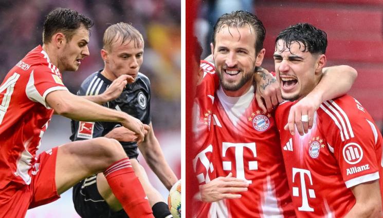 Байерн Айнтрахт - Байерн потрепери, но стигна до успеха срещу Айнтрахт Франкфурт