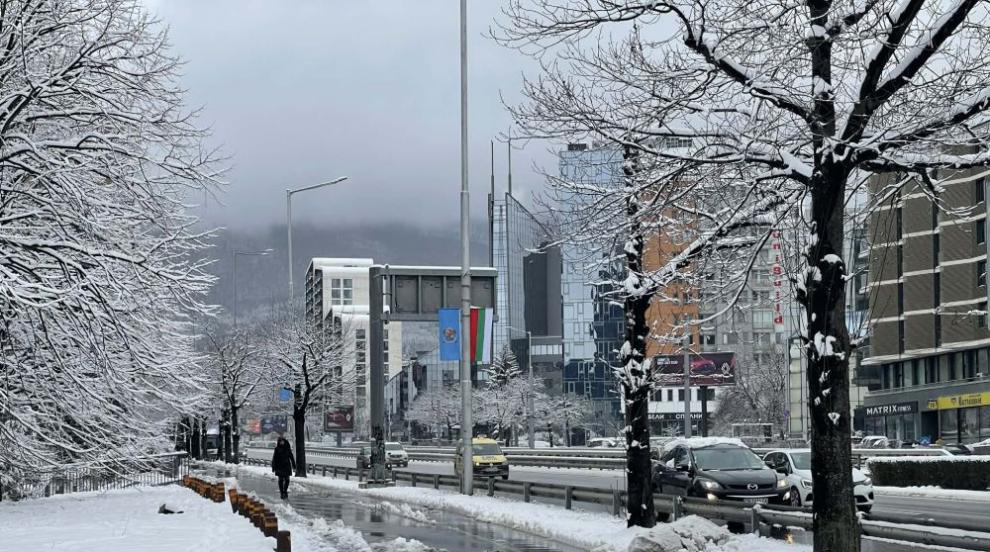 Пътищата в София са обработени, градският транспорт се движи по обичайните си маршрути