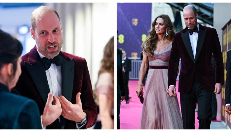 s - ОГОРЧЕНИЕ СЛЕД АРЕСТА НА АНДРЮ: Принц Уилям унил на наградите БАФТА