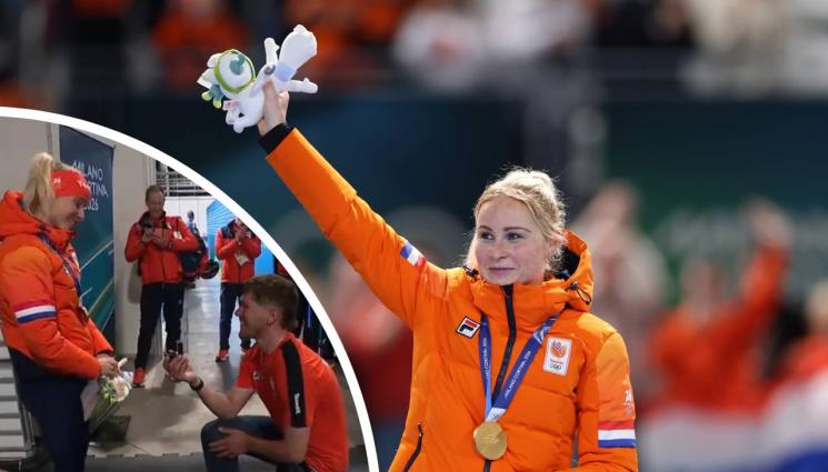Марайке Груневалд - Нидерландка получи и пръстен след злато в Милано