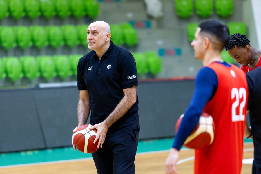 Открита тренировка на националния отбор на България по баскетбол в1