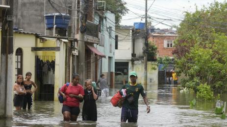 бразилия наводнение