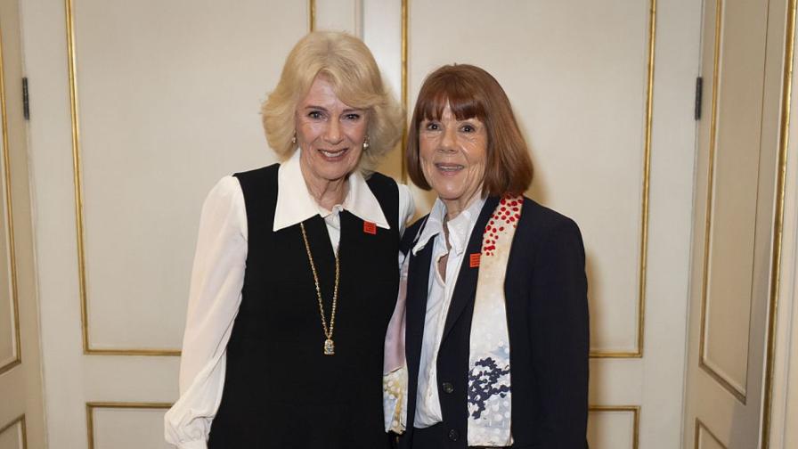 Кралица Камила се срещна с Жизел Пелико в Лондон