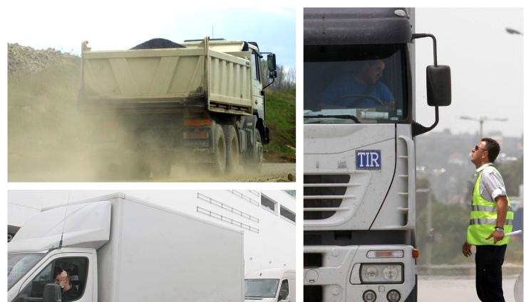 камион камиони - Бандити юркат камиони