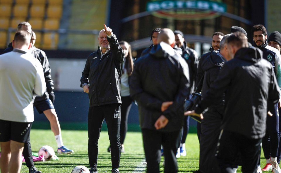 Първа тренировка на Алберто Салидо в Лудогорец1