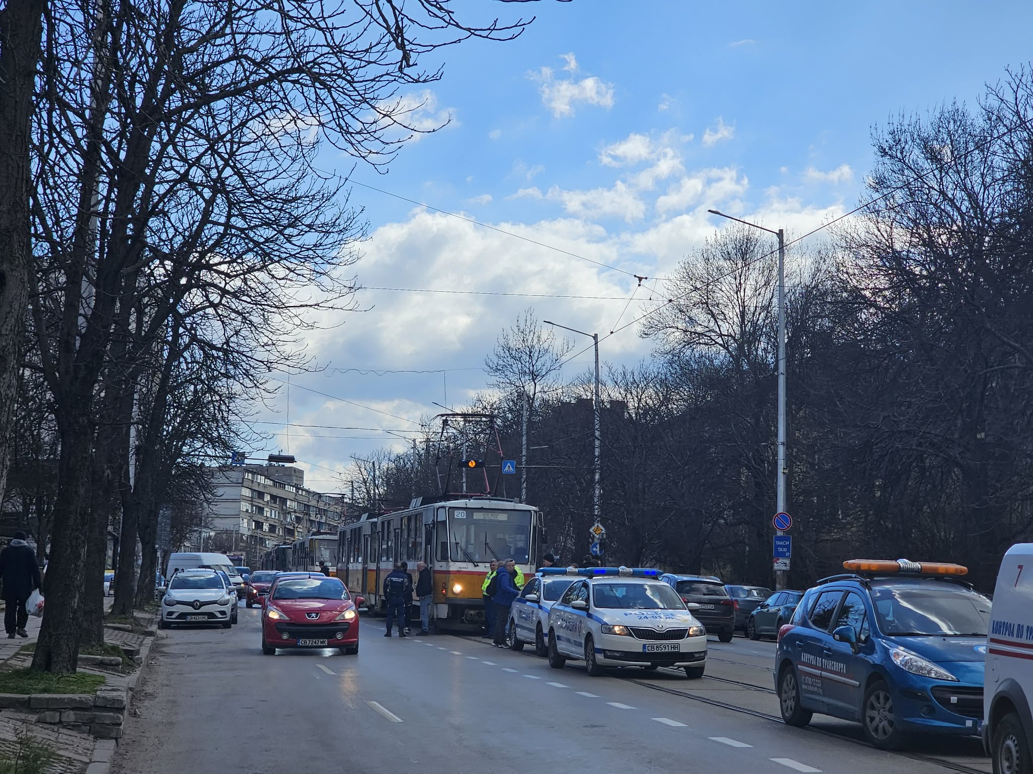 трамвай Румънско посолство