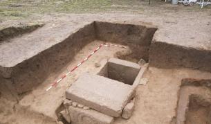 Римската гробница, открита край Свищов, разкрива уникална практика