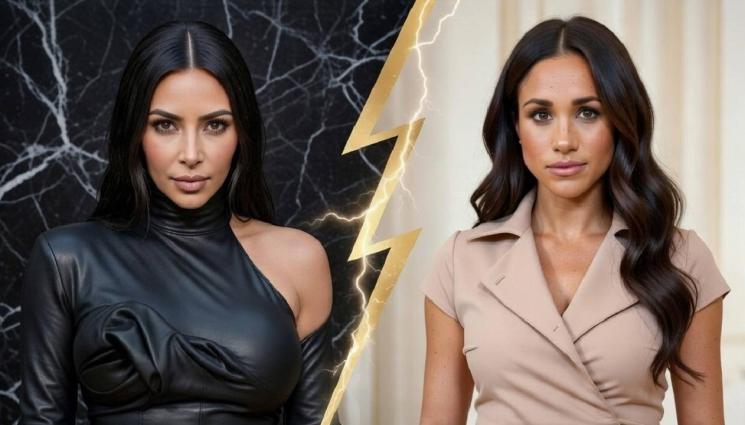 Ким Кардашиян Меган Маркъл - БРУТАЛНИ ИНТРИГА: Ким Кардашиян обяви война на Меган Маркъл!