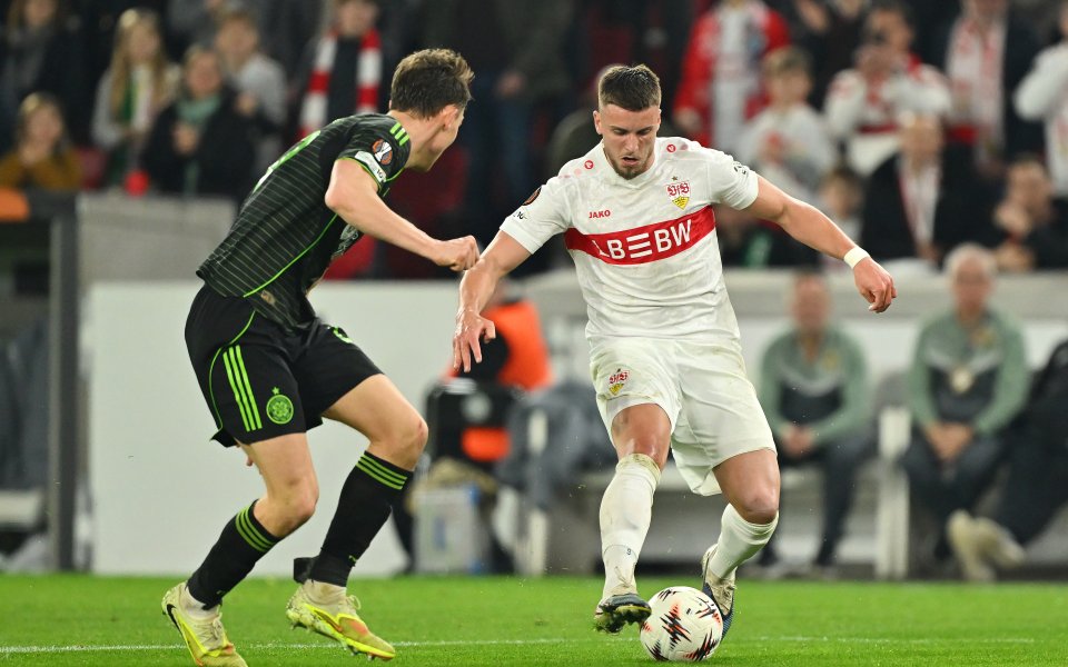 Щутгарт - Селтик 0:1 / Лига Европа, плейоф, втори мач, 26.02.2026 г.