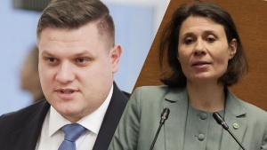 Стоян Таслаков и Елисавета Белобрадова