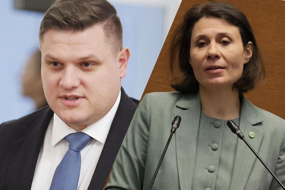 Стоян Таслаков и Елисавета Белобрадова