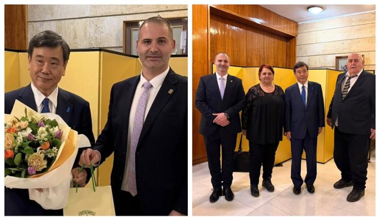 а - Котоошу побратимява Лясковец с японски град