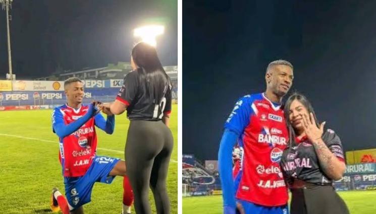 Дериксон Кирос - Годежът на халф издържа три дни