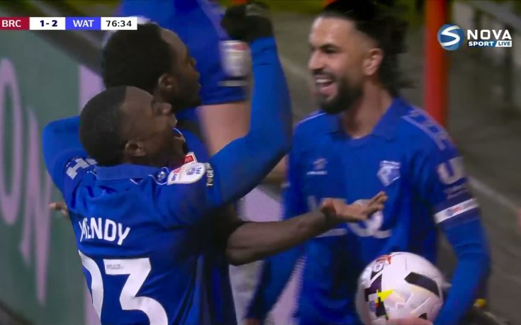 Бристол Сити - Уотфорд 1:2 /репортаж/