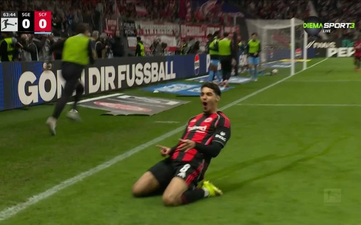 Айнтрахт Франкфурт - Фрайбург 2:0 /репортаж/