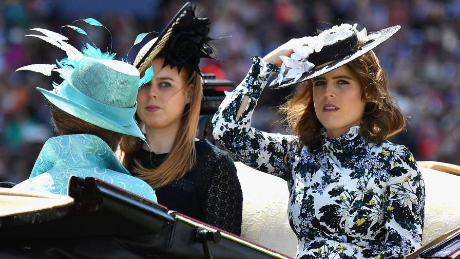 Принцесите Беатрис и Юджини на Royal Ascot през 2018 г.