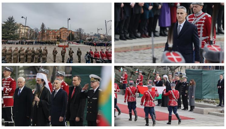 s - С военен церемониал: Издигнаха българското знаме пред Паметника на Незнайния воин (ВИДЕО и СНИМКИ)