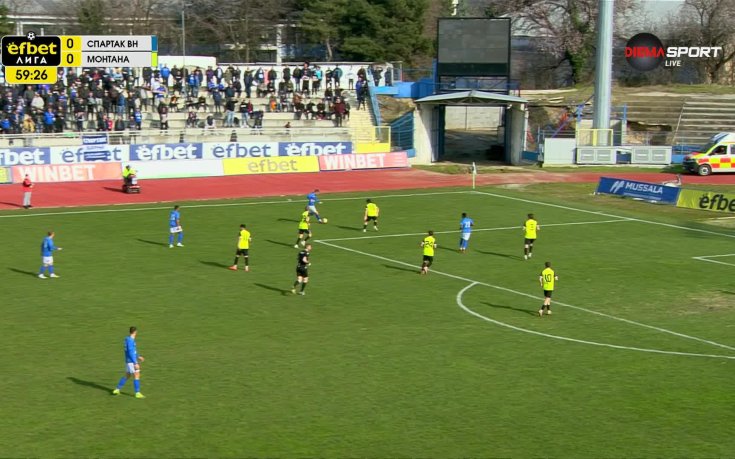 Гредата спря Спартак Варна