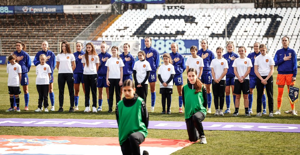 България Хърватия женски футбол1