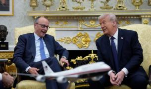 Мерц пред Тръмп: На едно мнение сме