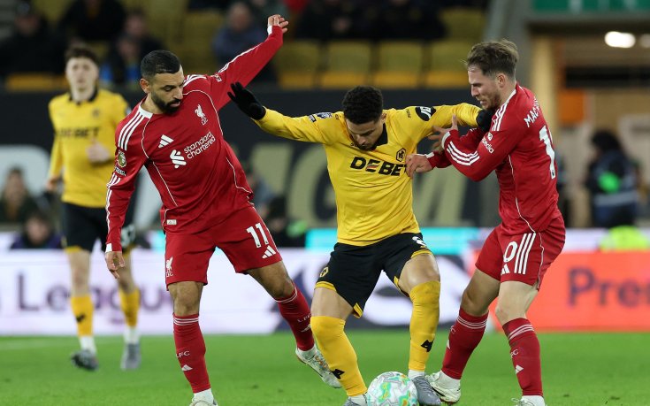 НА ЖИВО: Уулвърхемптън 1:1 Ливърпул, Салах най-сетне вкара и изравни