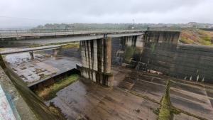 Преливникът на язовир Огоста