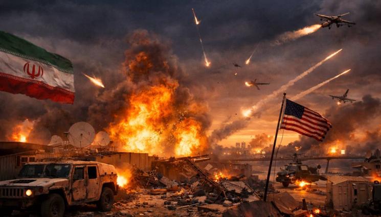 Иран - БЛИЗКИЯТ ИЗТОК В ПЛАМЪЦИ: Издържаха ли американските военни бази на иранската атака?! (ВИДЕО)