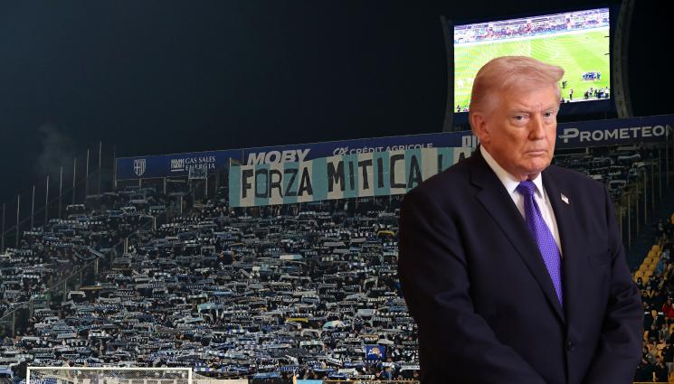 Лацио Тръмп - Феновете на Лацио: Тръмп, удари Лотито