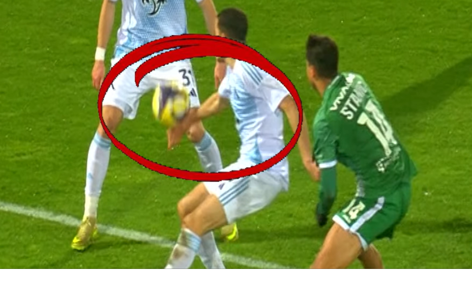 От Съдийската комисия обявиха има ли игра с ръка на Бурас преди гола на Ерик Маркус